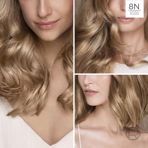 Image of L'Oreal Paris Excellence Universal Nudes Permanent Hair Color, Ammonia Free Hair Dye for Gray Hair Coverage, 8N Natural Blonde, 1 Hair Dye Kit (Pack of 2)