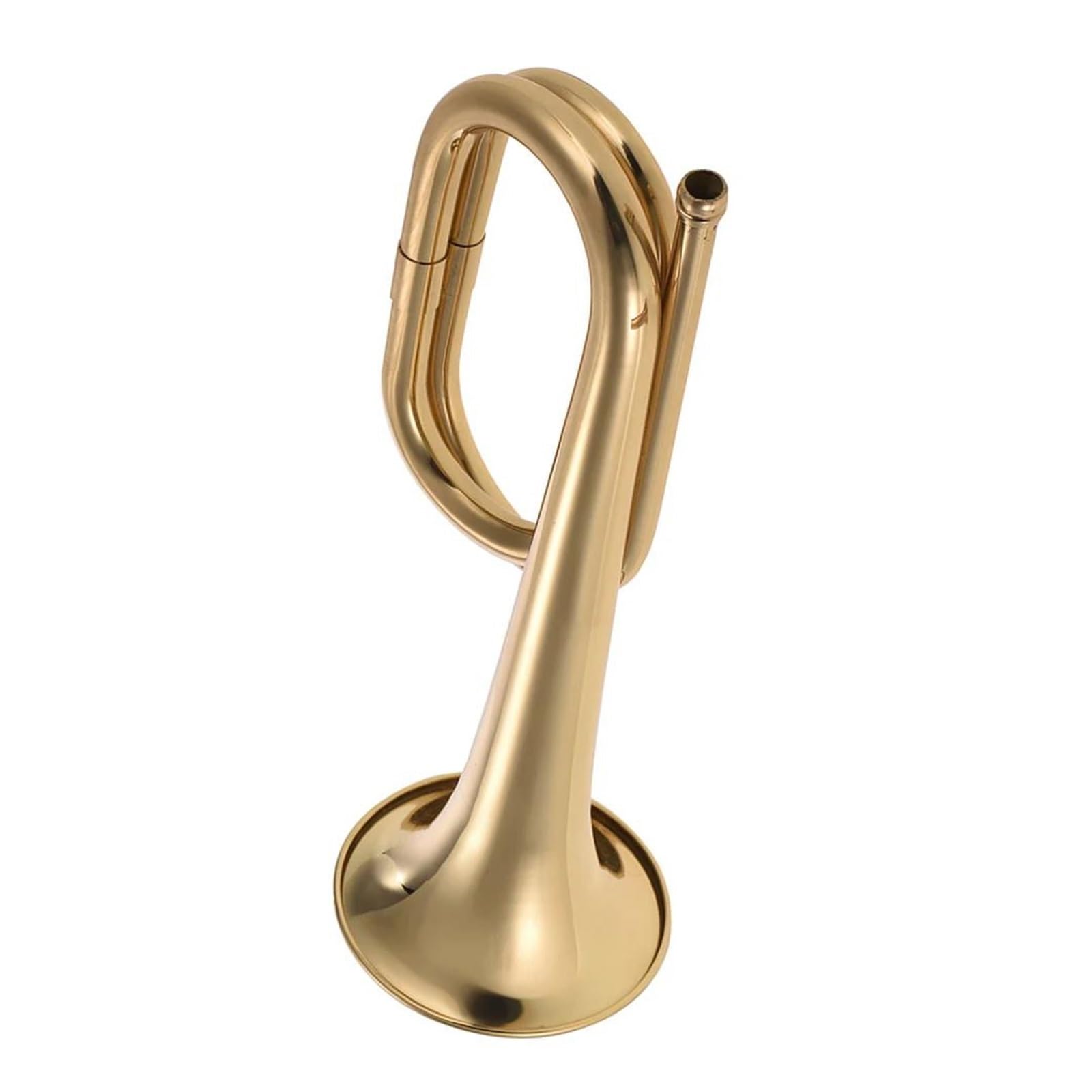 trąbka instrument Róg kawaleryjski z ustnikiem wysokiej jakości mosiężna trąbka wojskowa