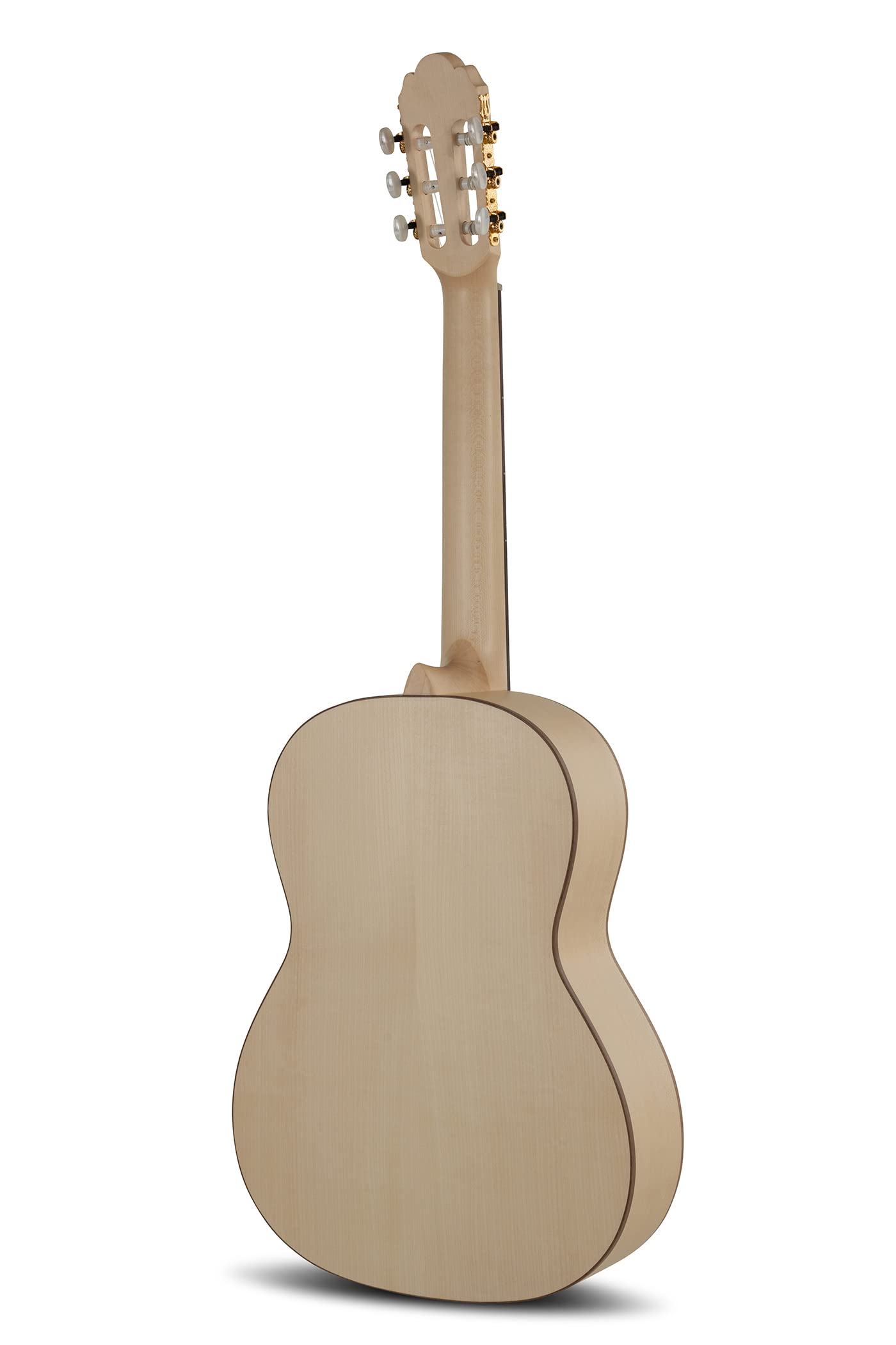 GEWA chitarra da concerto, chitarra classica Pro Natura Gold - misura 4/4 - tavola armonica in abete massello - fondo/fasce in acero massello - colore naturale - satinata