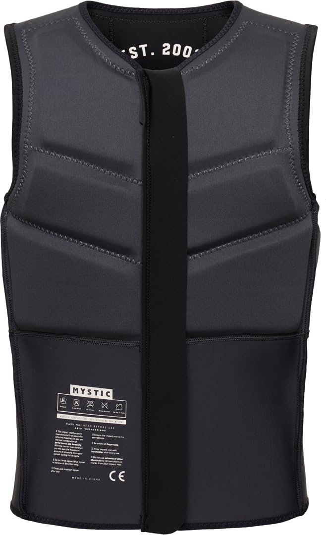 Mystic Impact Vest Noir Star Front Zip