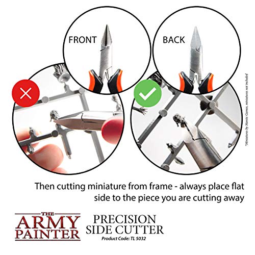 The Army Painter | Precision Side Cutters | Cutters for Plastic, Resin and Metal Figurines - Stainless Steel Precision Tool for Assembling Wargames Table Figures - Image 5