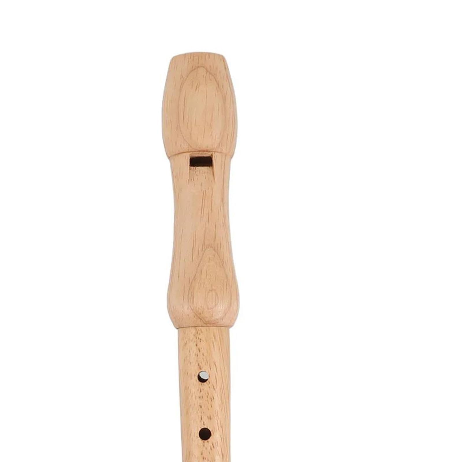 Flauto Dolce Strumento A Fiato Portatile In Legno Con Registratore Acuto A Otto Fori Per Ensemble Di Pratica Per Principianti