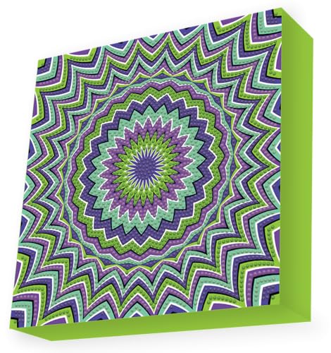 Image of DIAMOND DOTZ Optical Illusion Dotz Box Pattern Diamond Painting Kits for Adults - Diamond Art Kits a Relaxing Creative Craft Kit with Dotz Gems 8.7 inchx8.7 inch