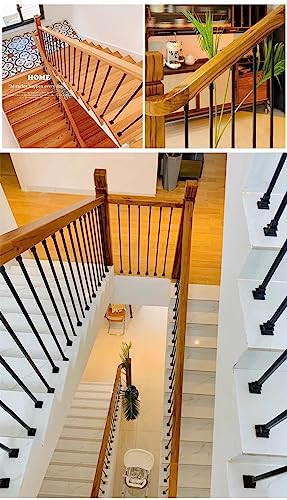 Barre de garde-corps d'escalier en métal rigide pour sécuriser vos marches intérieures - 5