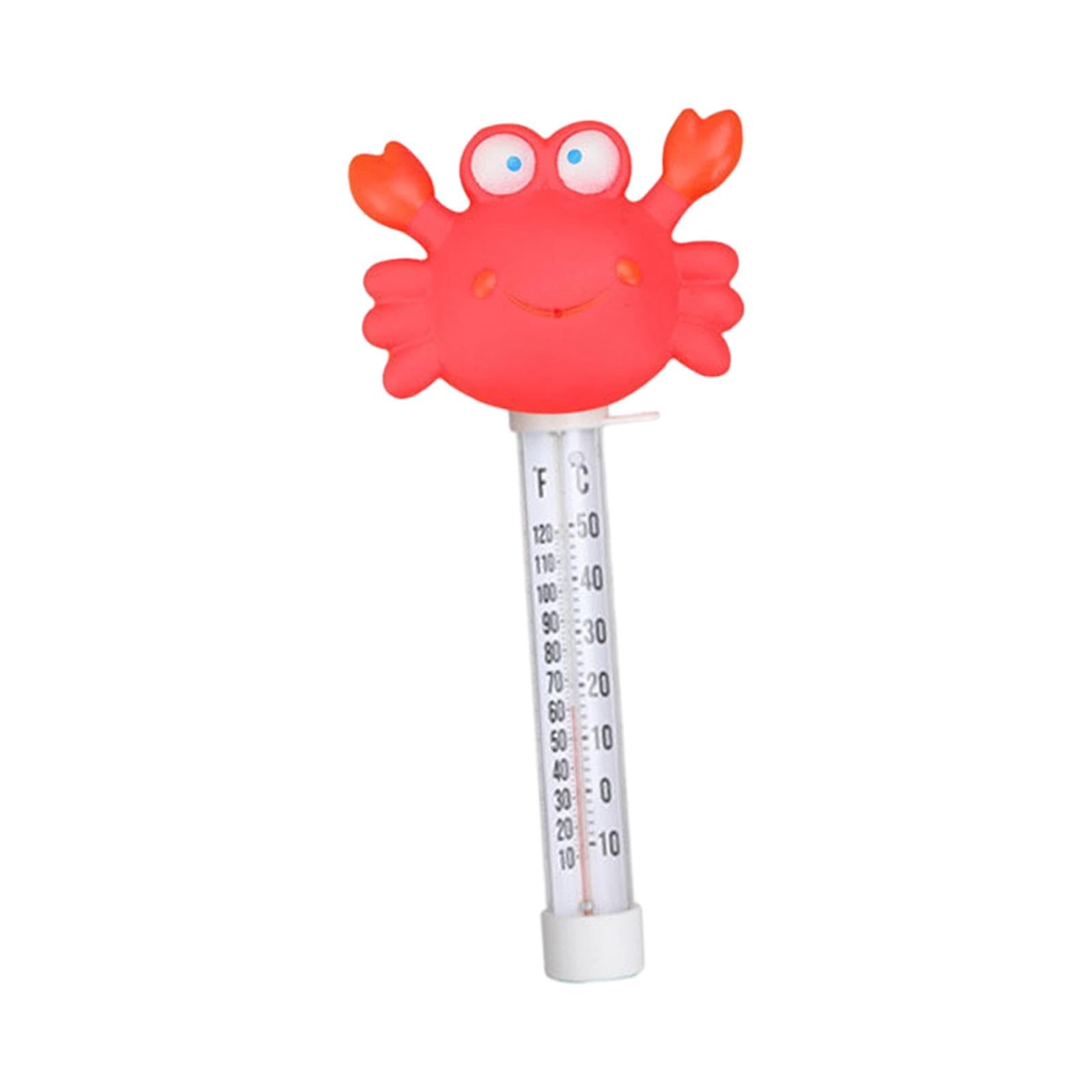 Pool Thermometer Floating Aquarium Thermometer for Fish Ponds Swimming Pools Red CrabHome & Garden|Yard Garden & Outdoor Living|Pools & Spas|Pool Chemicals & Testing|Pool & Spa Thermometers-image-8