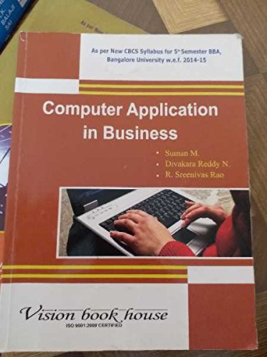 Computer application in business : Amazon.in: Books