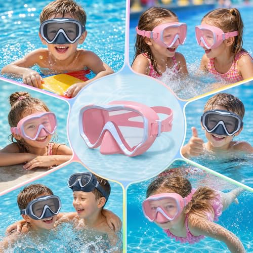 Gafas de Natación para Niños con Cubrenariz Antifugas, Edades 4-12 miniatura 6