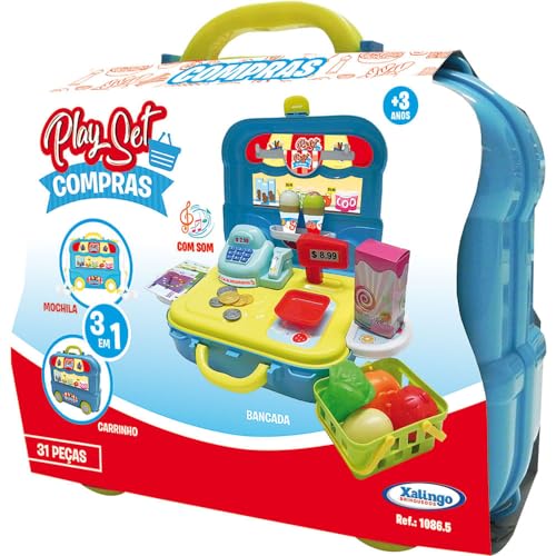 Playset Compras Xalingo Azul