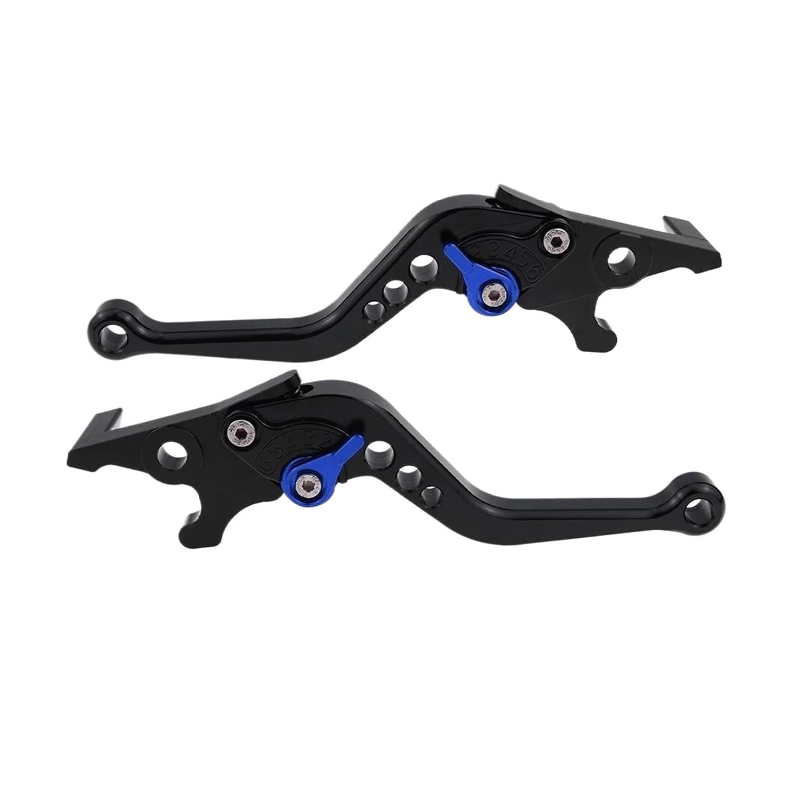 Usqbuzhhk A-Black With Blue Brake Clutch Lever Motorcycle Brake Clutch Levers Handle For Forza 750 350 300 250 125 X-Adv Adv350 Nss