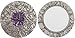 DANFORTH - Pansy Purse Mirror (Purple) - Pewter - 3 Inch Diameter - Handcrafted - Gift Boxed