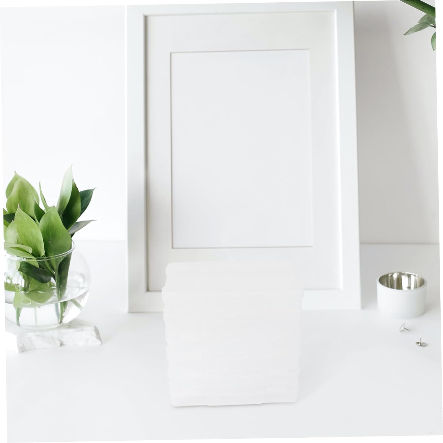 1set Photo Storage Organizer Box Photo Case for Cards Pictures and Crafts Portable for Scrapbooking and Office Supplies