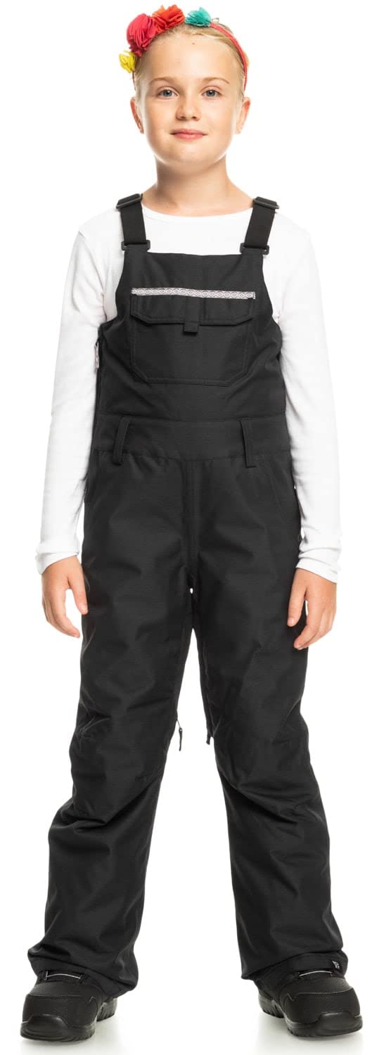 ROXY SHELTER GIRL JK ＆ NON STOP BIB GIRL Roxy Girls Non Stop Bib with DryFlight Technology (10/Medium, True