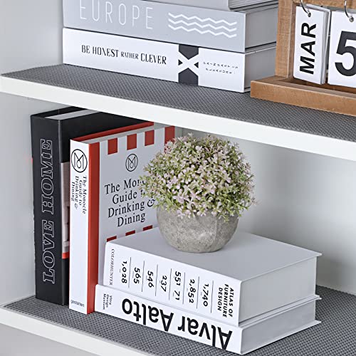 Bakhuk Shelf Cabinet Liner, Non-Adhesive 12 Inch X 25 Feet Cabinet Liner Durable Organization Liners For Kitchen Cabinets Drawers Cupboards Bathroom Storage Shelves (Gray) #TOP6