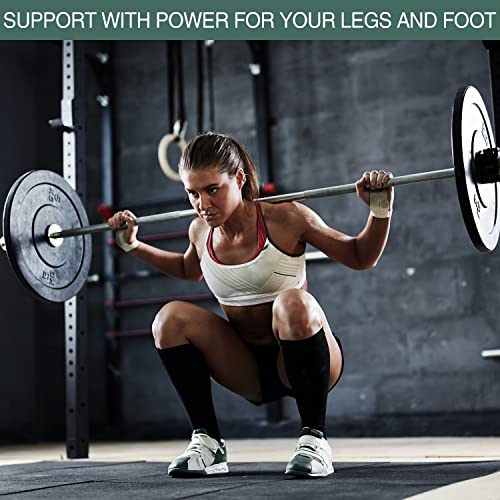 Bamboo Rayon Compression Socks for Women Men, 8-15mmHg Moderate Circulator Graduated Support Sock for Running Cycling Travel, Black(3 Pair, 10-13)2