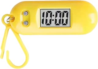 Reloj de bolsillo con llavero digital LED fácil de leer en miniatura para estudiantes y niños
