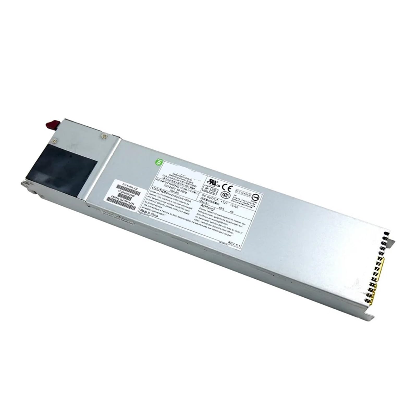 Fuente de alimentación redundante for Servidor PWS-801-1R de 800 W (1 Unidad)