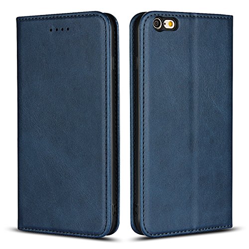 Amazon | DeftD iPhone 6 Plus/iPhone 6S Plus 兼用 手帳型 本革調