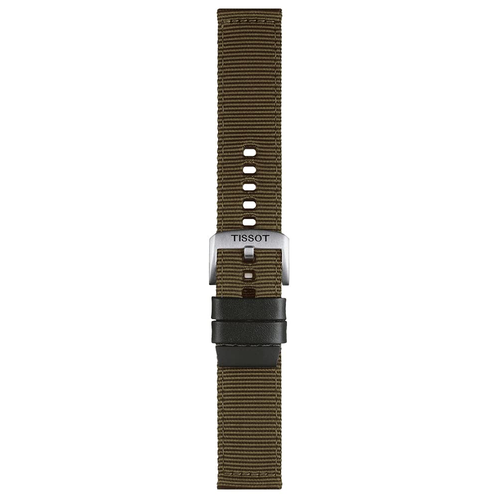 Tissot T852046756 22mm Lug Green NATO Strap