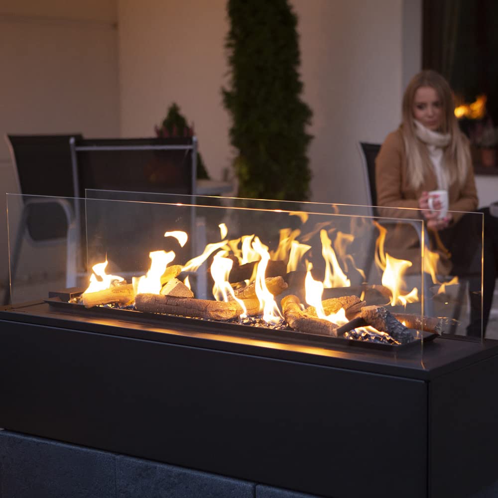 KRATKI Gas Terrassenheizer PATIO 17 kW G30/50mbar schwarz Heizstrahler