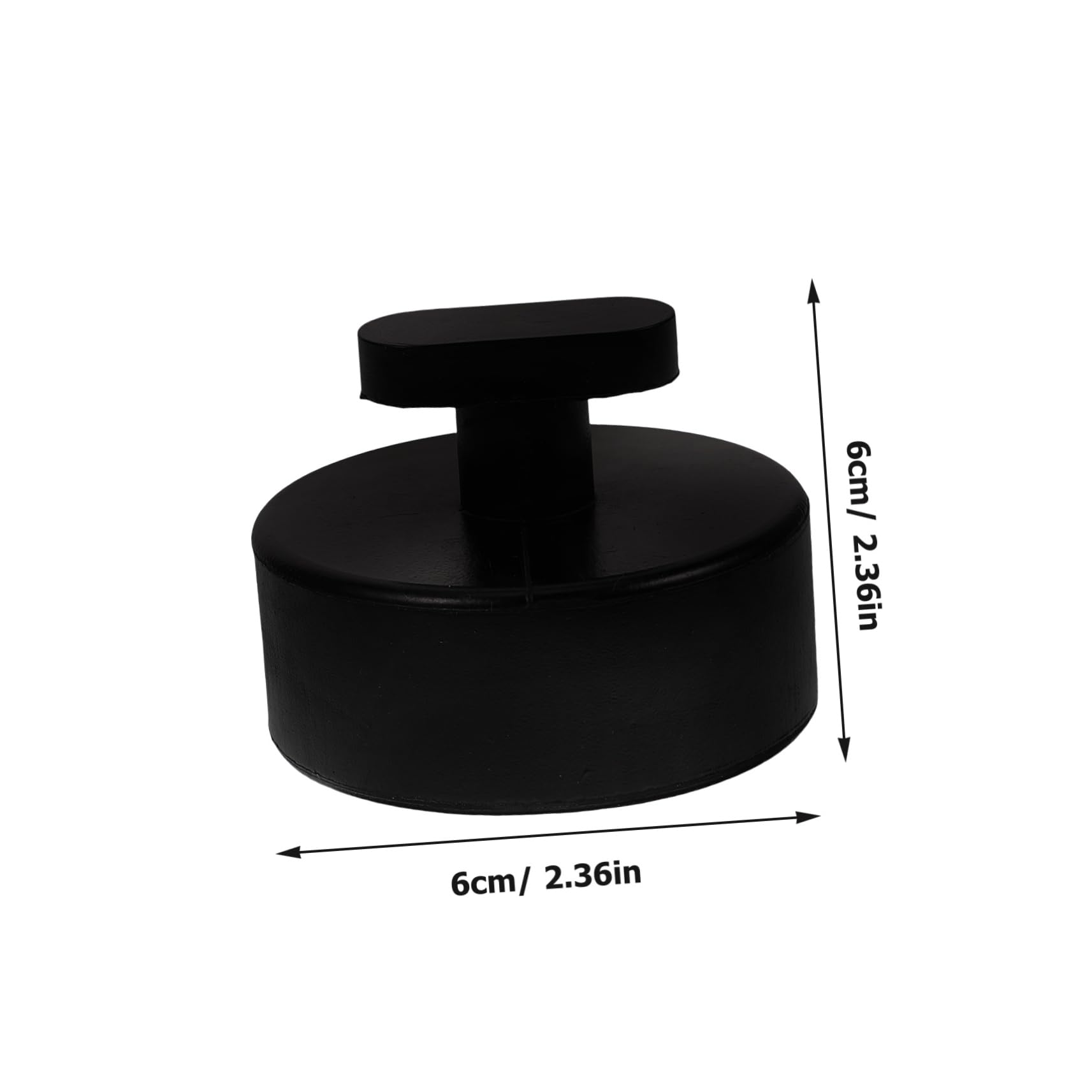 VILLCASE 4 Set Blocco Di Gomma Martinetto Di Sollevamento Martinetto Da Pavimento Per Supporto Pad Di Jack Addensati Cuscinetto in Gomma Del Cric A Carrello Da Cancellare 4 Pezzi*4
