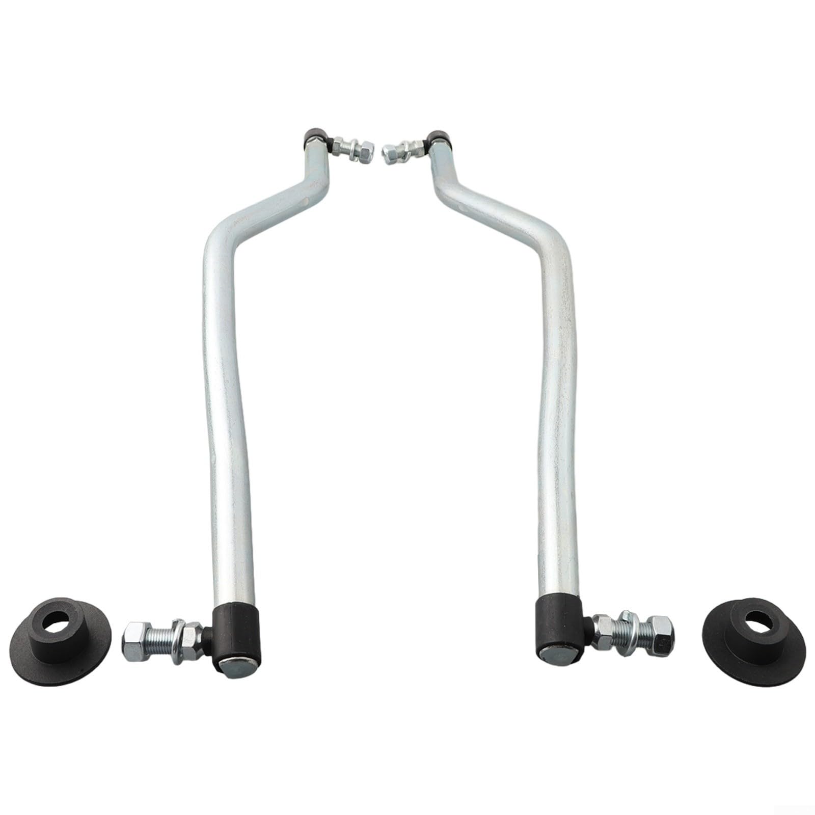 Ensemble de maillons de frein de direction améliorés réglables gauche et droite pour 532194740 532194741 Compatible avec les tracteurs de pelouse Pro aux extrémités serties