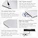 NOLYTH USB C SuperDrive for Mac: External CD/DVD Drive Burner Player for Laptop Windows Apple Plug & Play for Movie Music Data Backup with USB3.0 Adapter Aluminum(Silver)