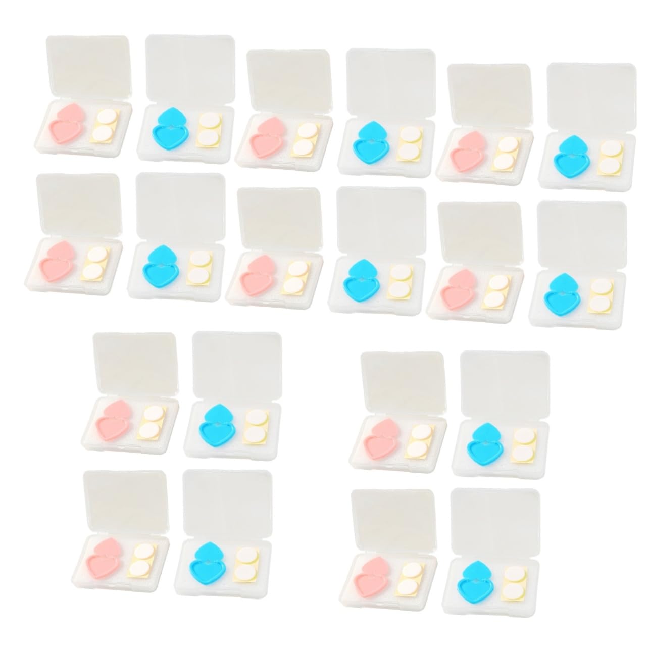 Lurrose 20stücke Teiliges Licht Pad Abdeckung Für Diamantmalerei Herzförmige Schutzabdeckung Für Einfach Anzubringen Für Kreative Projekte