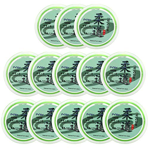 DECDEAL 100 m Linha de Pesca 0.6# -8# Monofilamento Fluorocarbon Nylon Linha De Pesca Cabo De Pesca