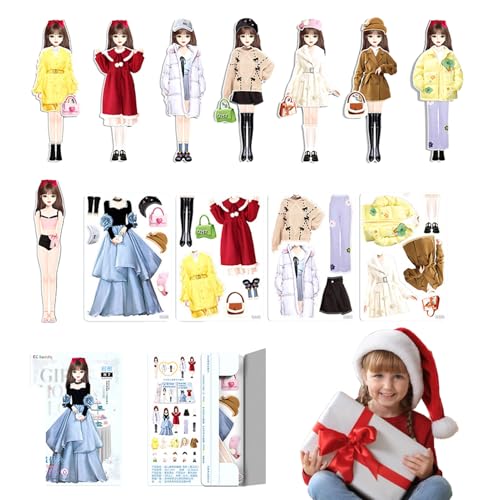 Bambola Di Carta Principessa Magnetica Da Vestire – Carta 14x10