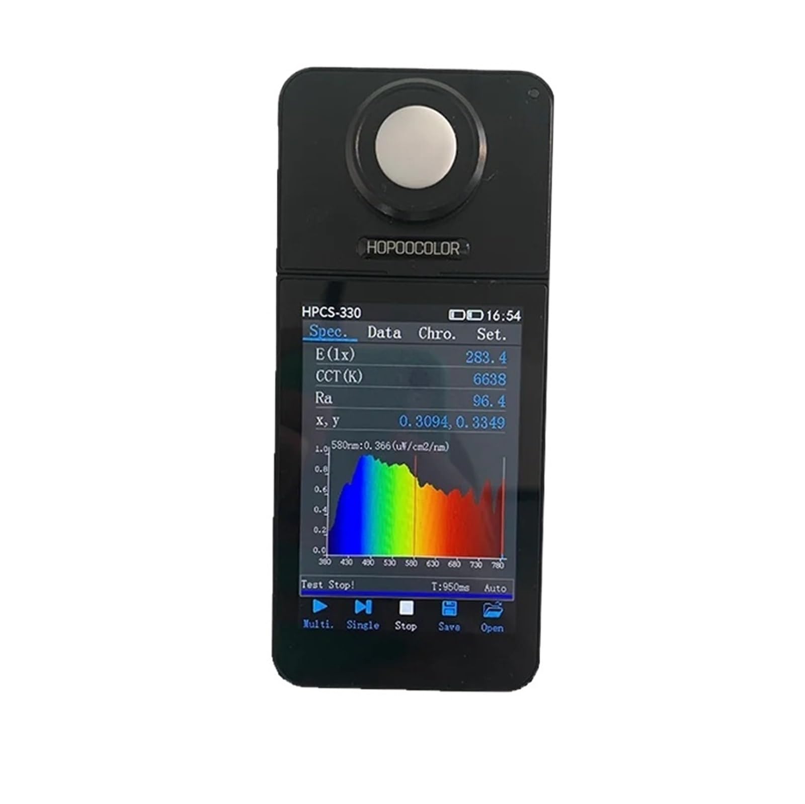 Spectrometer Wireless Bluetooth Spectrometer HPCS-330 Led Light Meter CRI Spectrum Analyzer