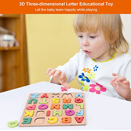 ABC Puzzle Alfabeto, Puzzle di Legno Alfabeto