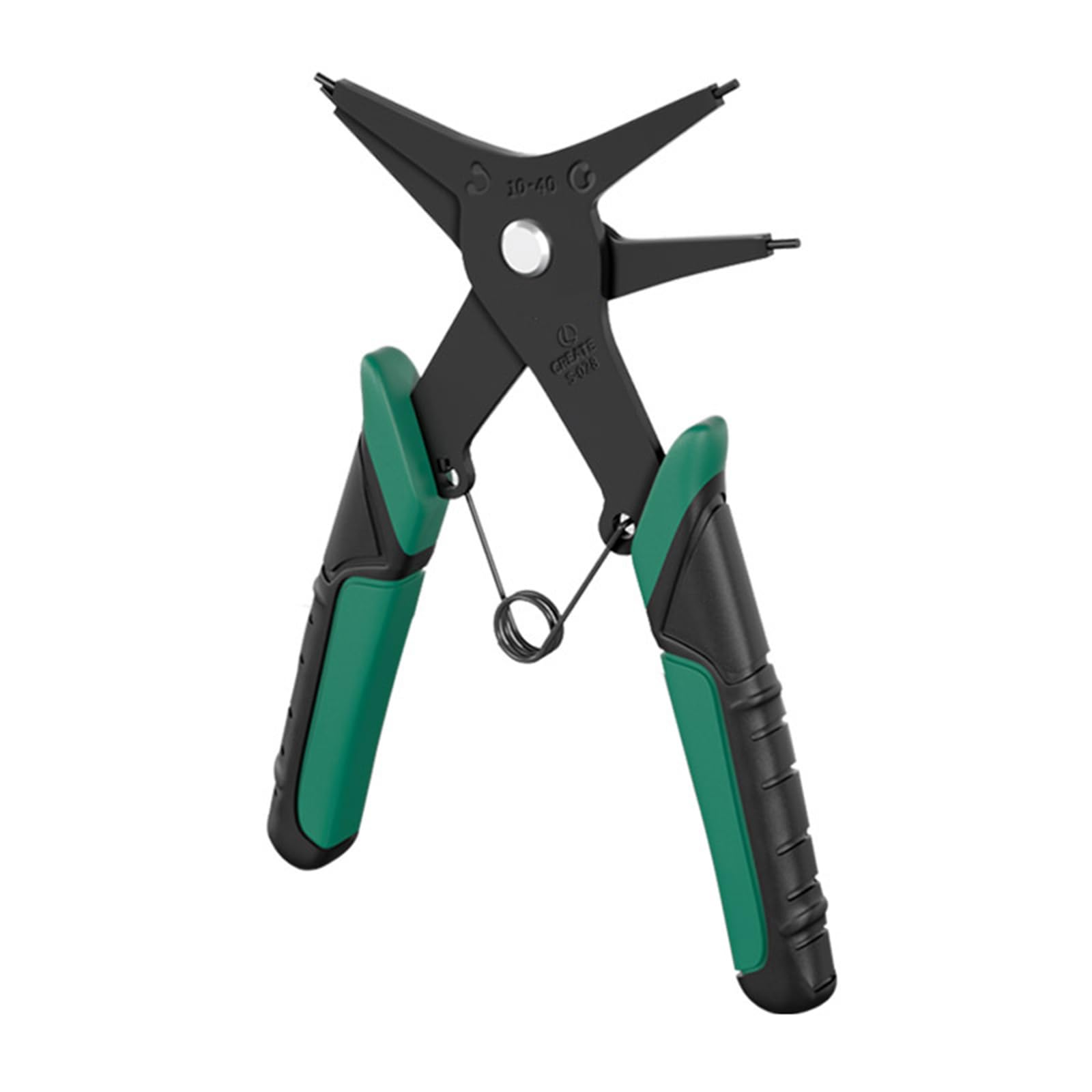 Hsioluted Multiuse Internal External Retaining Snapped Rings Pliers Ruggeds Steel Construction Portable Case For Mechanics Technicians Carbon Steel Retaining Rings Pliers