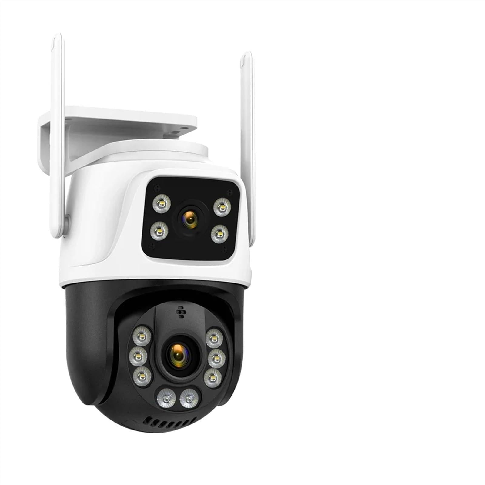 Kamera Monitorująca, Zewnętrzna kamera IP 6K 12MP Wi-Fi z 10-krotnym zoomem optycznym Trzy soczewki Len Podwójny ekran Nadzór 4K 8MP Kamera wideo CCTV