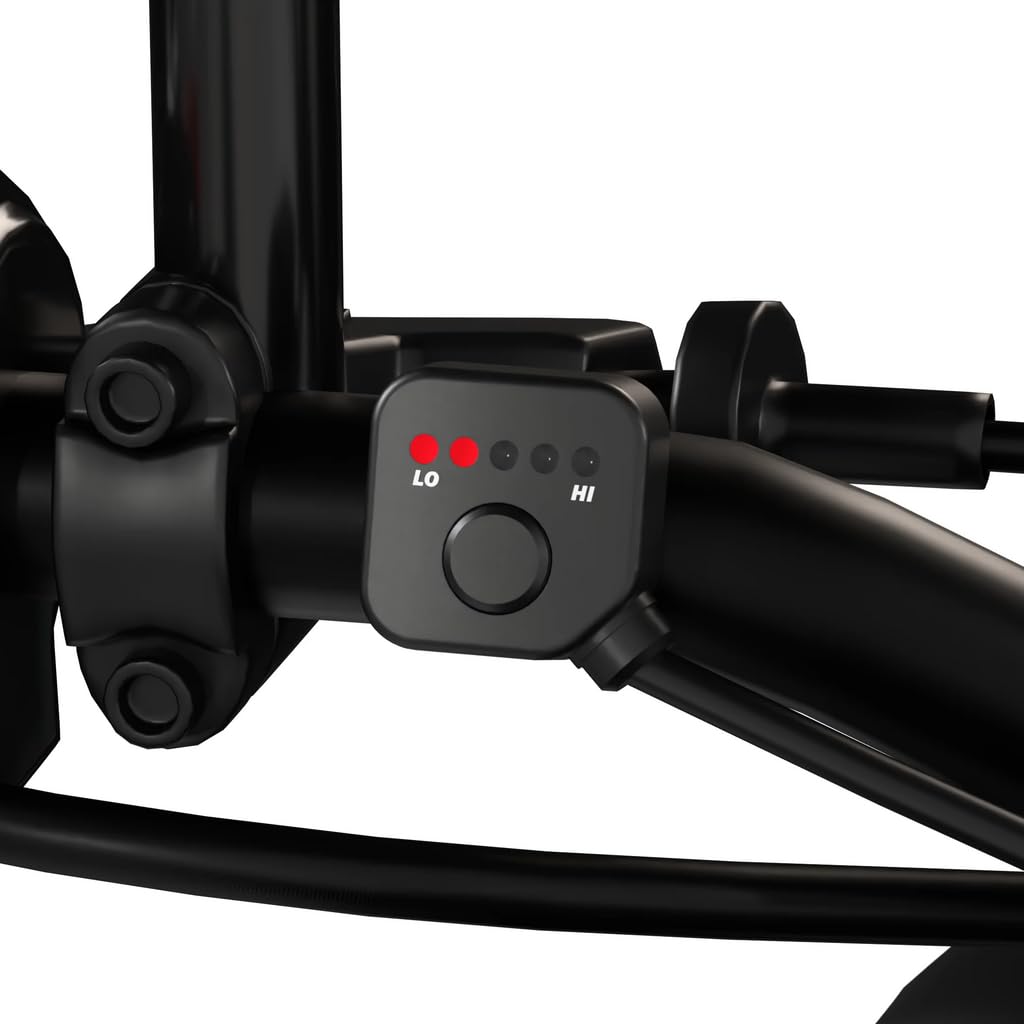 Ultimateaddons Poignées chauffantes essentielles pour moto avec 5 niveaux de chaleur, mémoire de réglage et système de contrôle externe pour guidon de 22 mm de diamètre