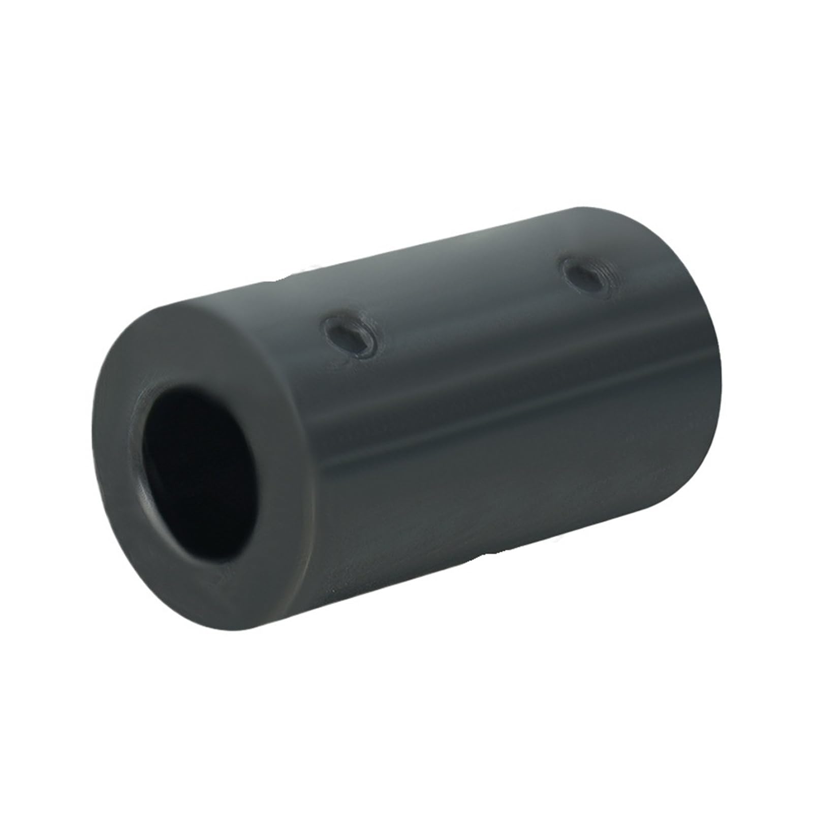 Collar alargado con doble tornillo de ajuste, óxido negro