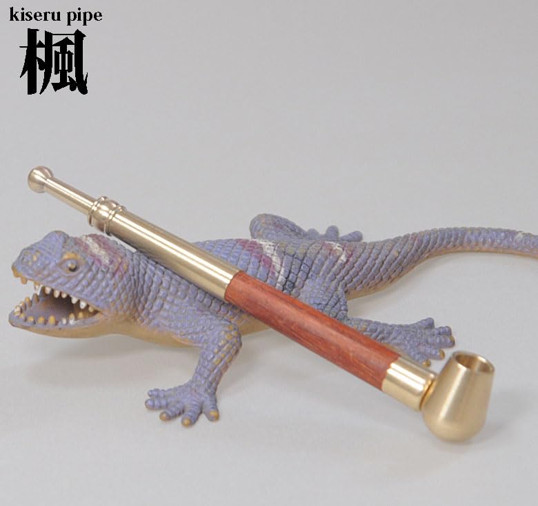 Amazon.co.jp: 【ハンドメイドの煙管（キセル）です】 煙管 パイプ 楓