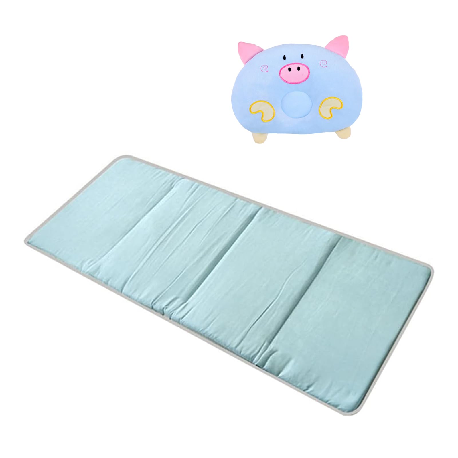 mtsNfrst Nap Pad, Ultralight Sleeping Mat Portable Camping Pad Sleeping Pads for Hiking Waterproof Foldable Nap Pad Multifunctional Children's Sleeping Pad for Tent, Hiking and Camping