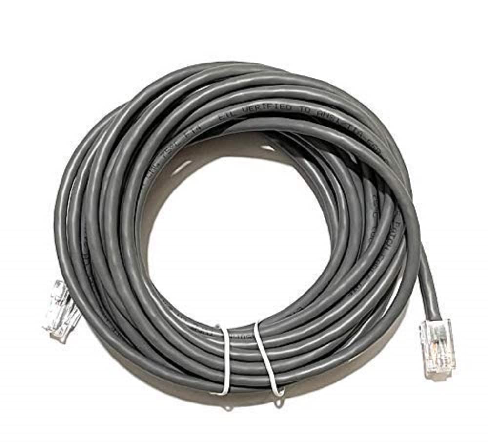 C2G/Cables to Go 22702 Cat5E Non-Booted Unshielded (UTP) Network Patch Cable, Gray (25 Feet/7.62 Meters)