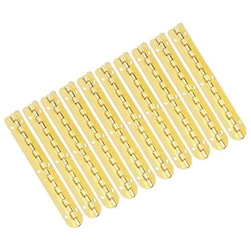 Long Hinge Cabinet Hinges for Wooden Boxes & Mini Doors - Oval Wooden Box Hinge, Defult, default