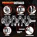 2.4 G4KJ Rebuild Overhaul Kit with Crankshaft Connecting Rods Piston Gaskets Compatible with Hyundai Sonata Santa Fe Tucson Kia Sorento Optima Sportage 2.4L GDI Engine Replace# 23111-2G200 23510-2G500