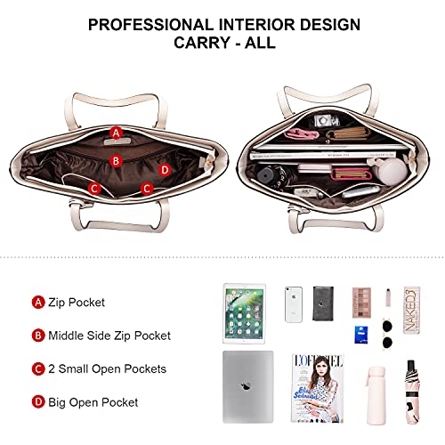Image of LOVEVOOK Purses and Handbags for Women Fashion Tote Bags Shoulder Bag Top Handle Satchel Bags | Purses, Handbags, Fashion, Top Handle, Purses, Handbags