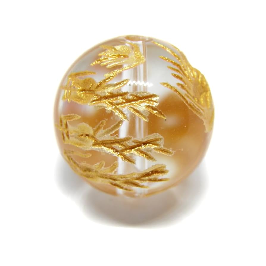 【精品】文玩桃の実 緑松石入り 覇王龍彫刻円玉 16mm 文玩桃の実 緑松石入り 覇王龍彫刻円玉 16mm