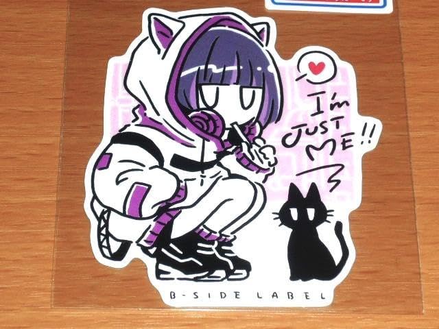 ねこみみ様　BS CDシルバー Zippo ジッポー 猫 ネコ 足跡 サングラス メタル Love Cat