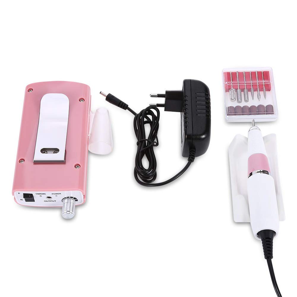 Nail Grinder Nail File Polisher Portable Nail Grinding Tool Professional Manicure and Pedicure Polishing Set Rechargeable Nail Art