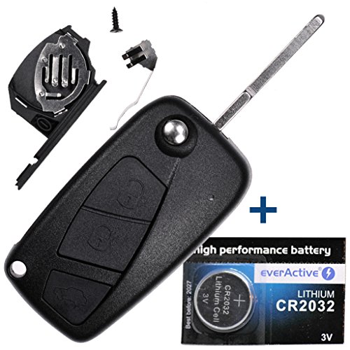 Autoschlüssel-Gehäuse Für Citroen & Peugeot – 3 Tasten, 2 Stück, ABS Schwarz, Kompatibel Mit CE0523-VA2 Modellen