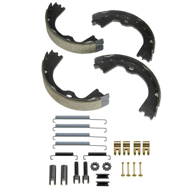 Emergency Parking Brake Shoes & Springs Kit Replacement Parts For 2008 2009 2010 2011 2012 2013 2014 2015 2016 2017 2018 Ram 1500