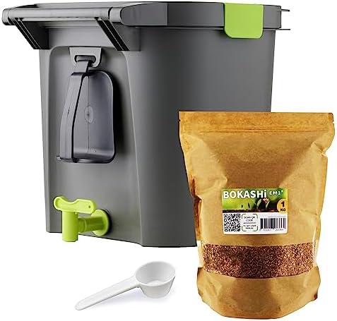 Bokashi Confort 14 litros, compostador orgánico de Alta Gama con ...