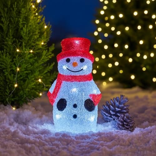 Marco Paul Frosty der Schneemann Weihnachtsbeleuchtung – Neuheit LED...