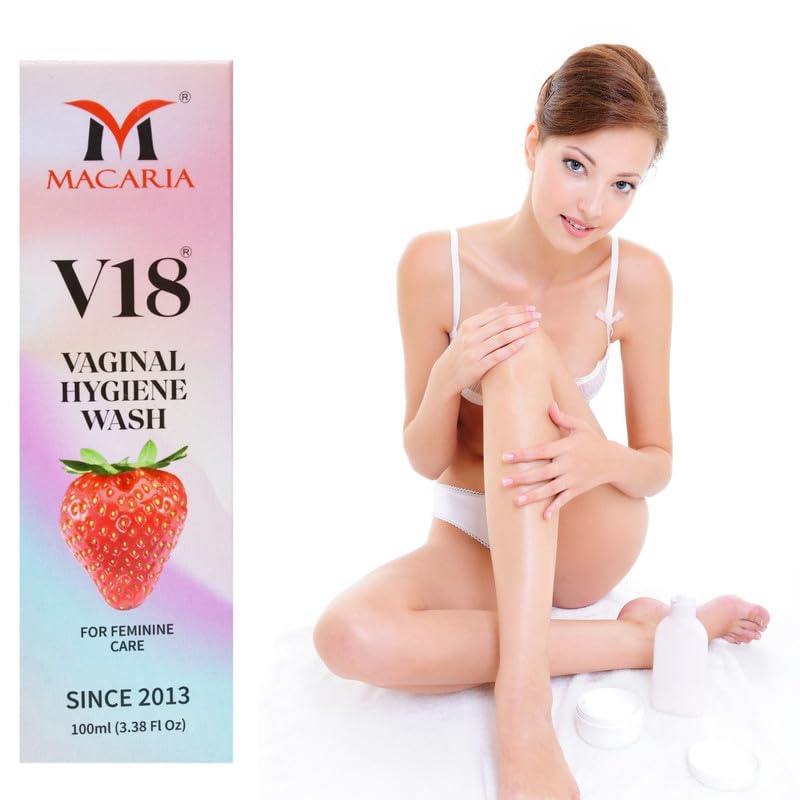 MACARIA V18 All Natural intimate and Vaginal Pussy Yoni Hygiene wash for women