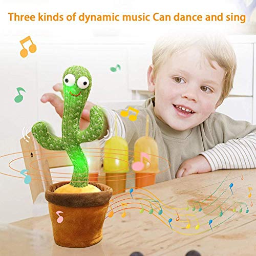 Dança de cacto, brinquedo de dança de cacto, cacto dançante, cacto de pelúcia dançante, cacto dançan